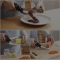 2 In 1 Knife With Cutting Board For Chopping Unboxing